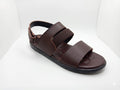 Men's Classic Dark Brown Leather Sandal