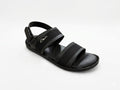 Men’s Black Adjustable Sport Sandals